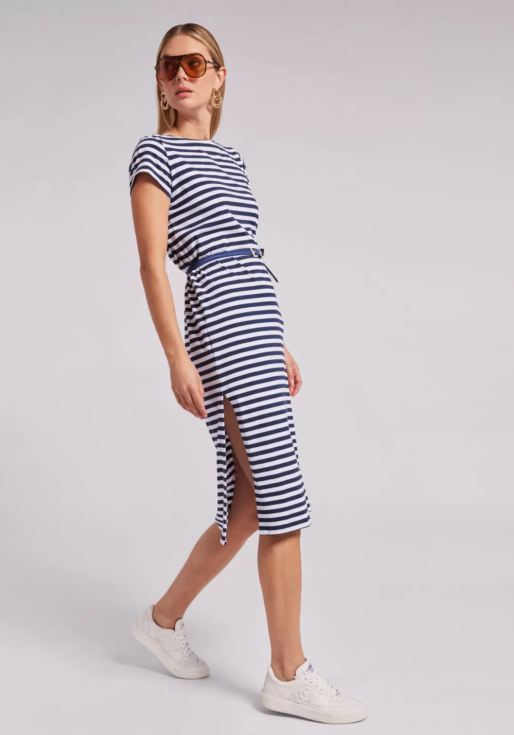 PALMERO STRIPE DRESS - GENERATION LOVE