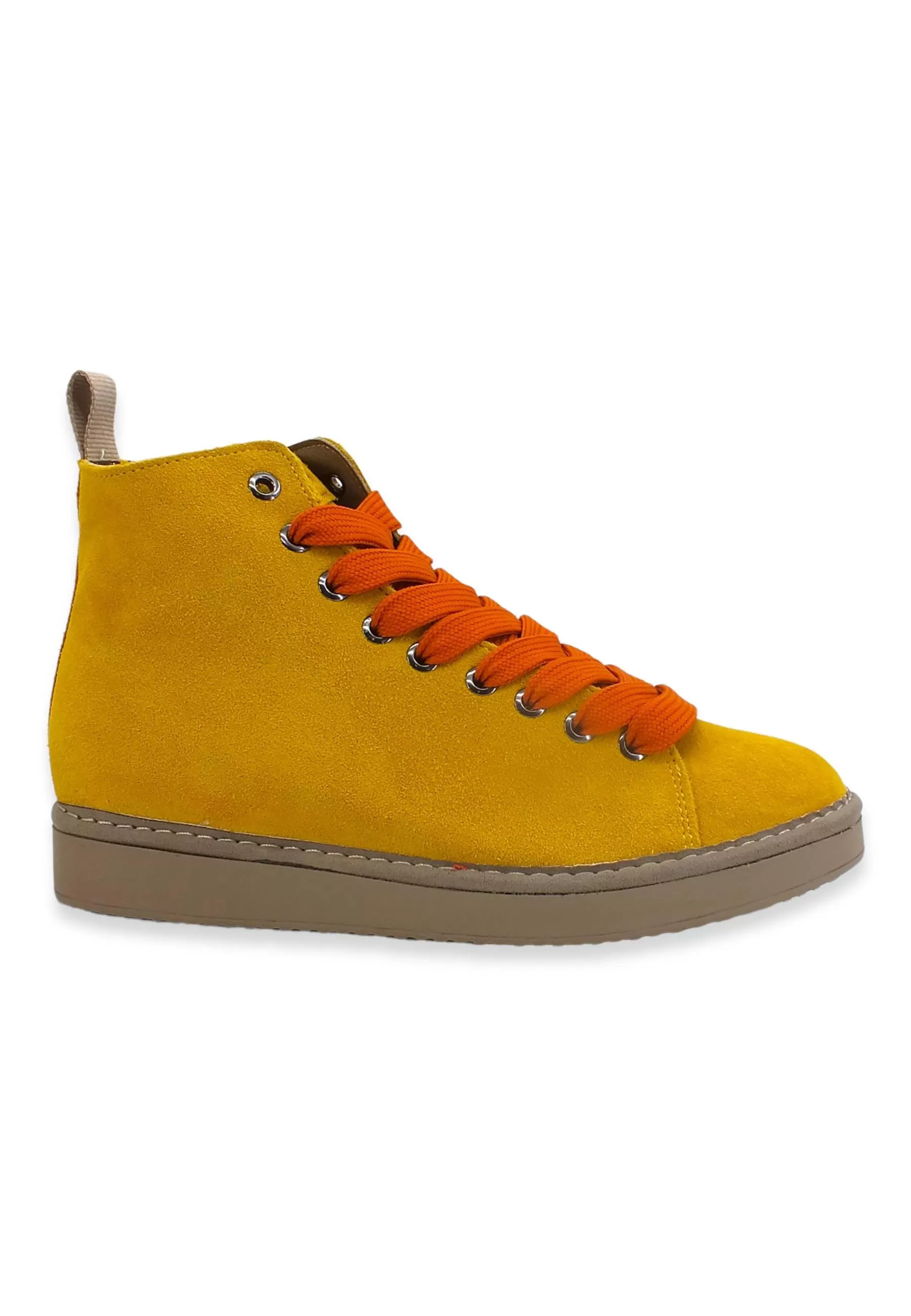 PAN CHIC Ankle Boot Sneaker Donna Giallo Citron Burnt Orange P01W1400200005