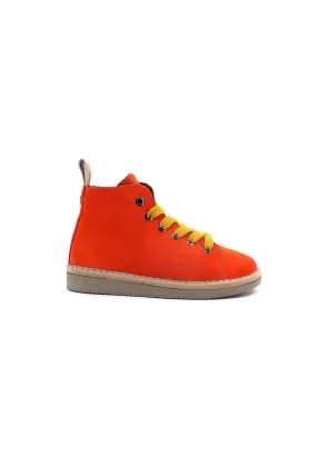 PAN CHIC Ankle Boot Sneaker Pelo Bimbo Orange Yellow P01B1400200006