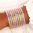 Petal Pink Three Queens All Weather Bangles Set of 3