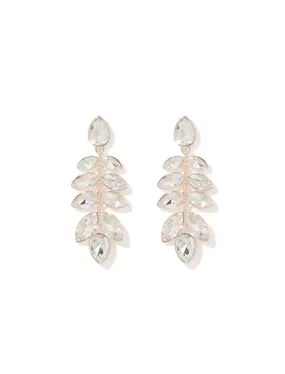 Peyton Petal Glass Drop Earrings