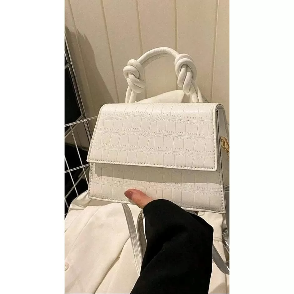 Portable Crossbody Flap Handbag