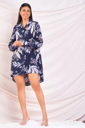 Printed Oversized Dress