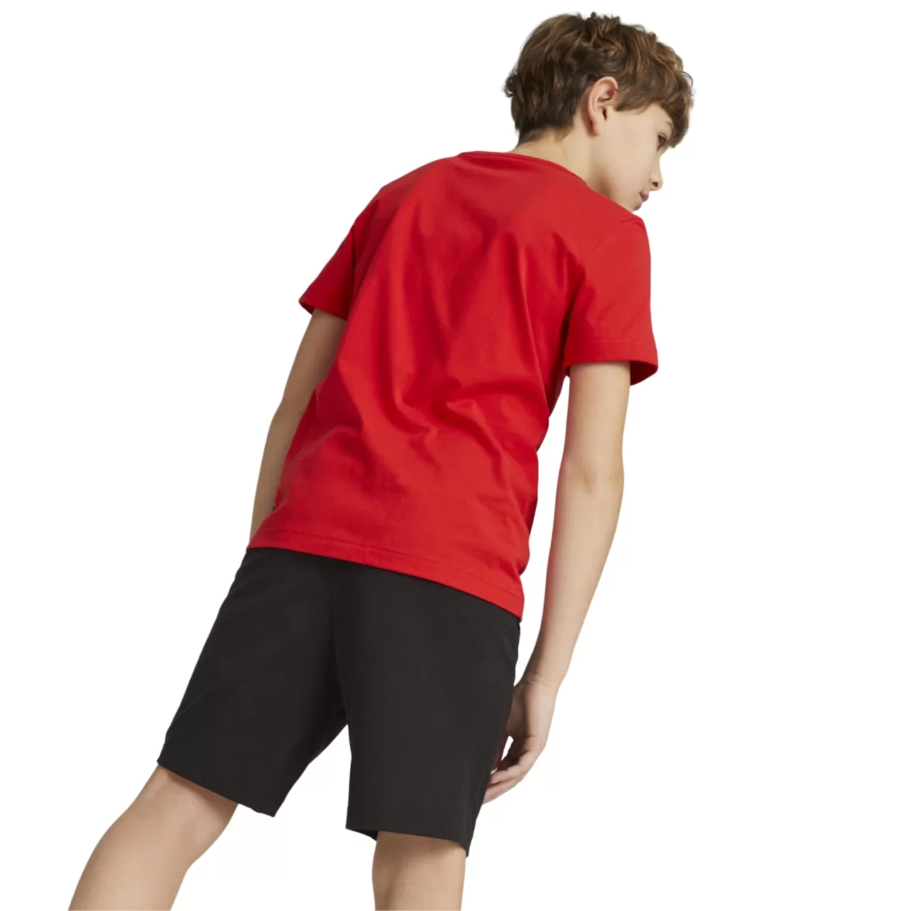 Puma Boys' jersey t-shirt and shorts set 847310-21 red