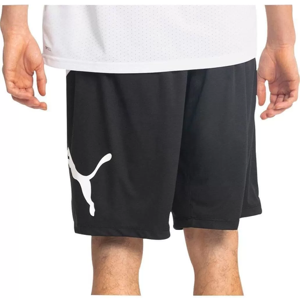 Puma Cat Mens Training Shorts - Black