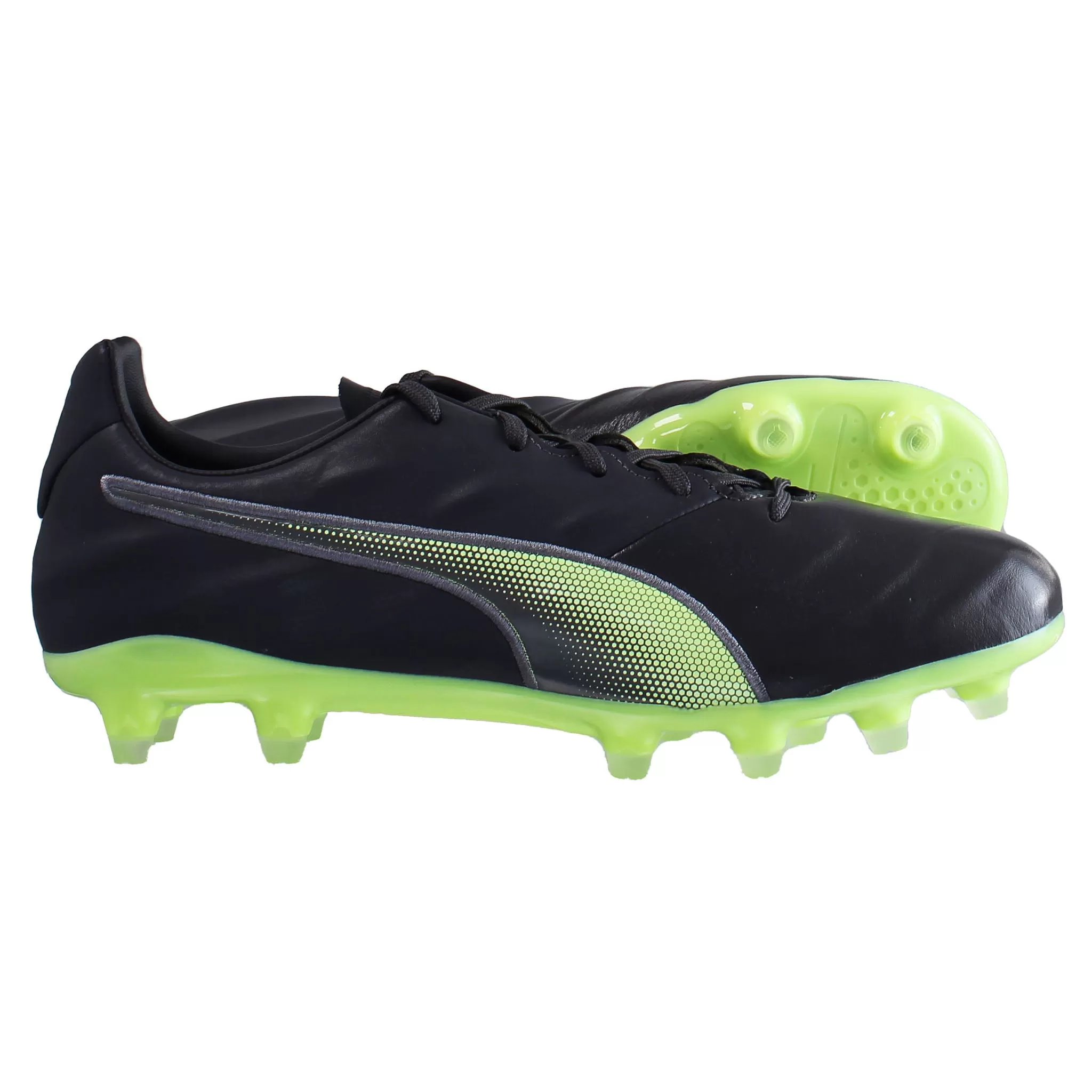 Puma King Pro 21 FG Black Mens Football Boots