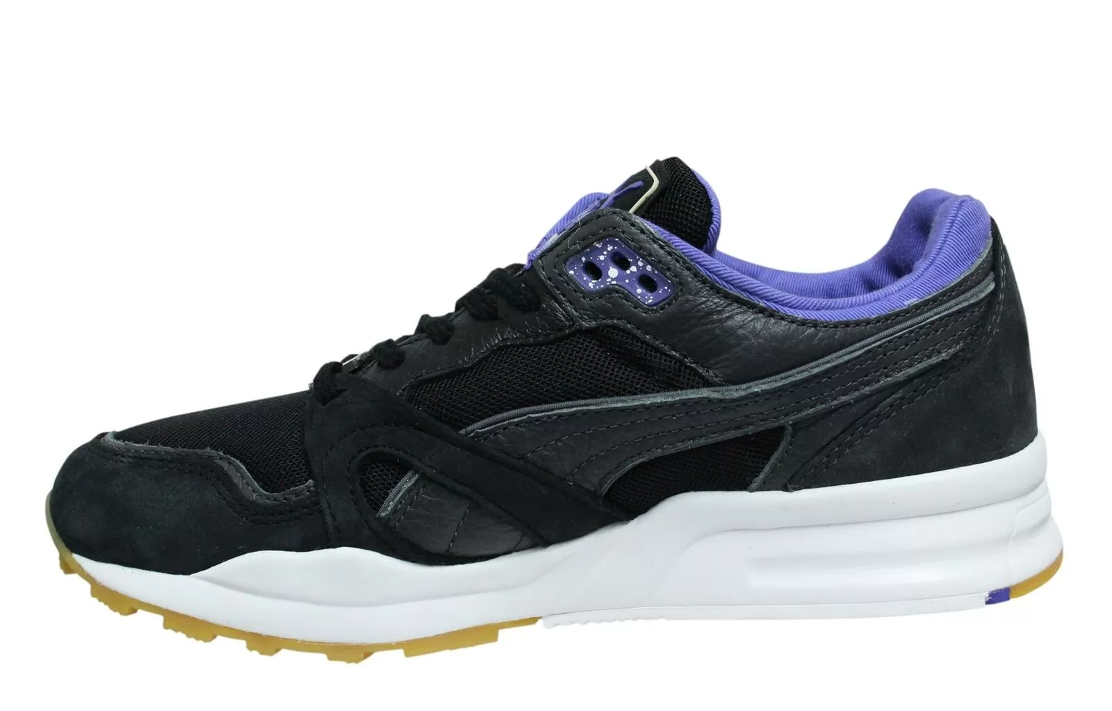 Puma Trinomic XT1 Plus Piping Black Lo Lace Up Womens Running Trainers 358057 03