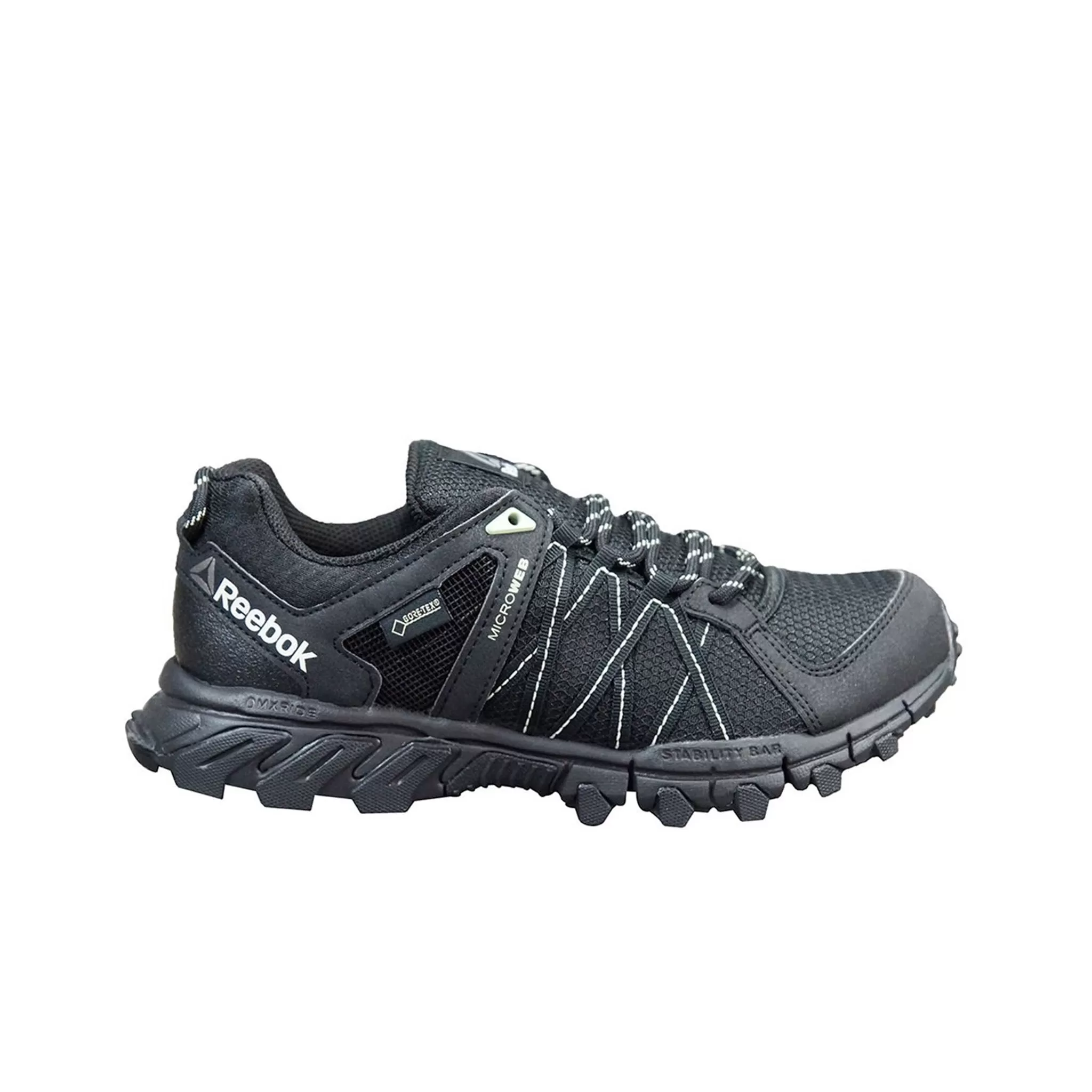 Reebok Trailgrip RS .5.0 GTX Gore-Tex Lace-Up Black Synthetic Womens Shoes BD4156