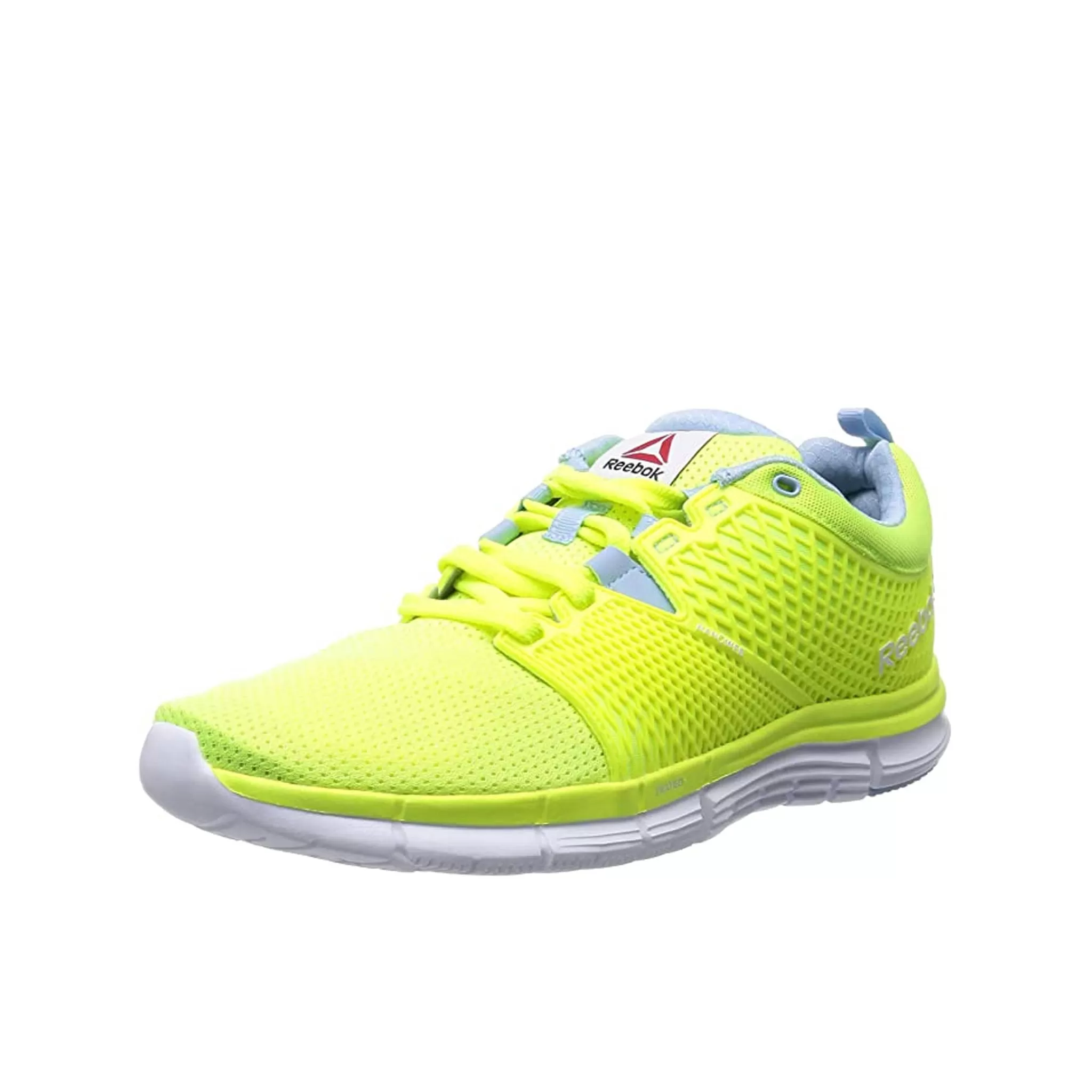 Reebok Zquick Dash Lace-Up Yellow Synthetic Womens Running Trainers M47657