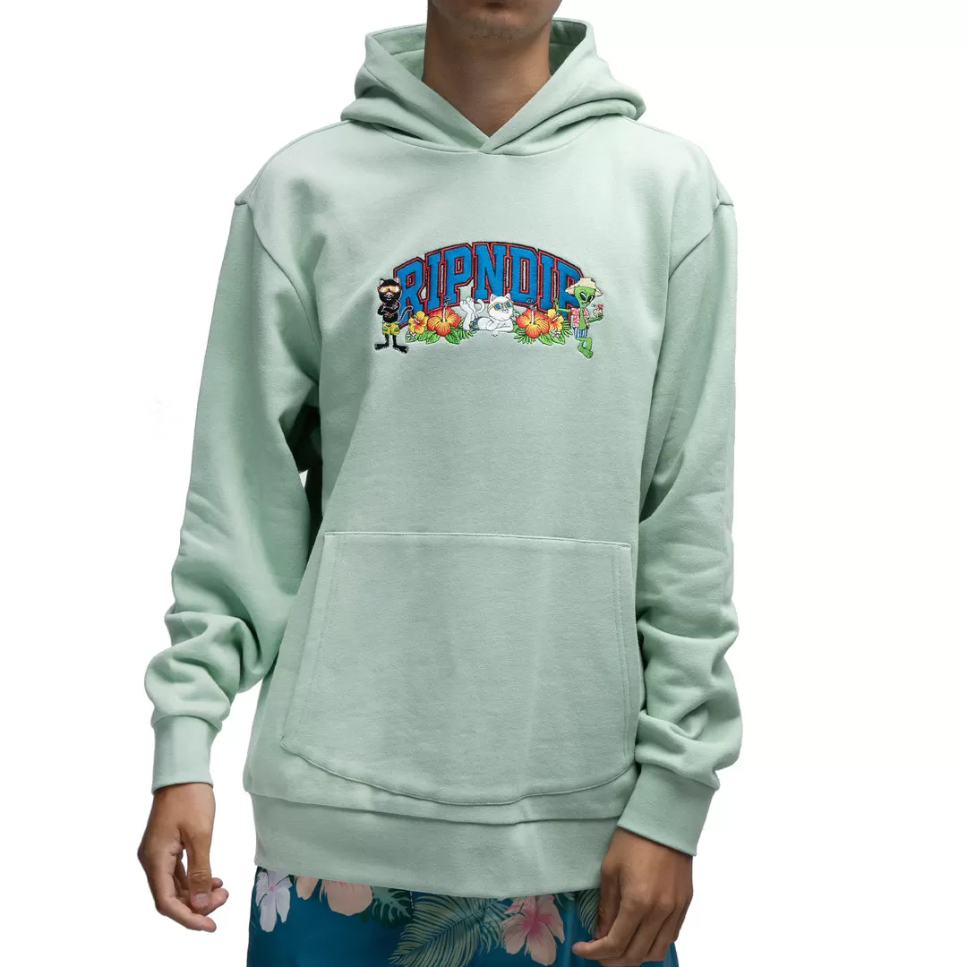 RIPNDIP SUMMER FRIENDS HOODIE-SAGE