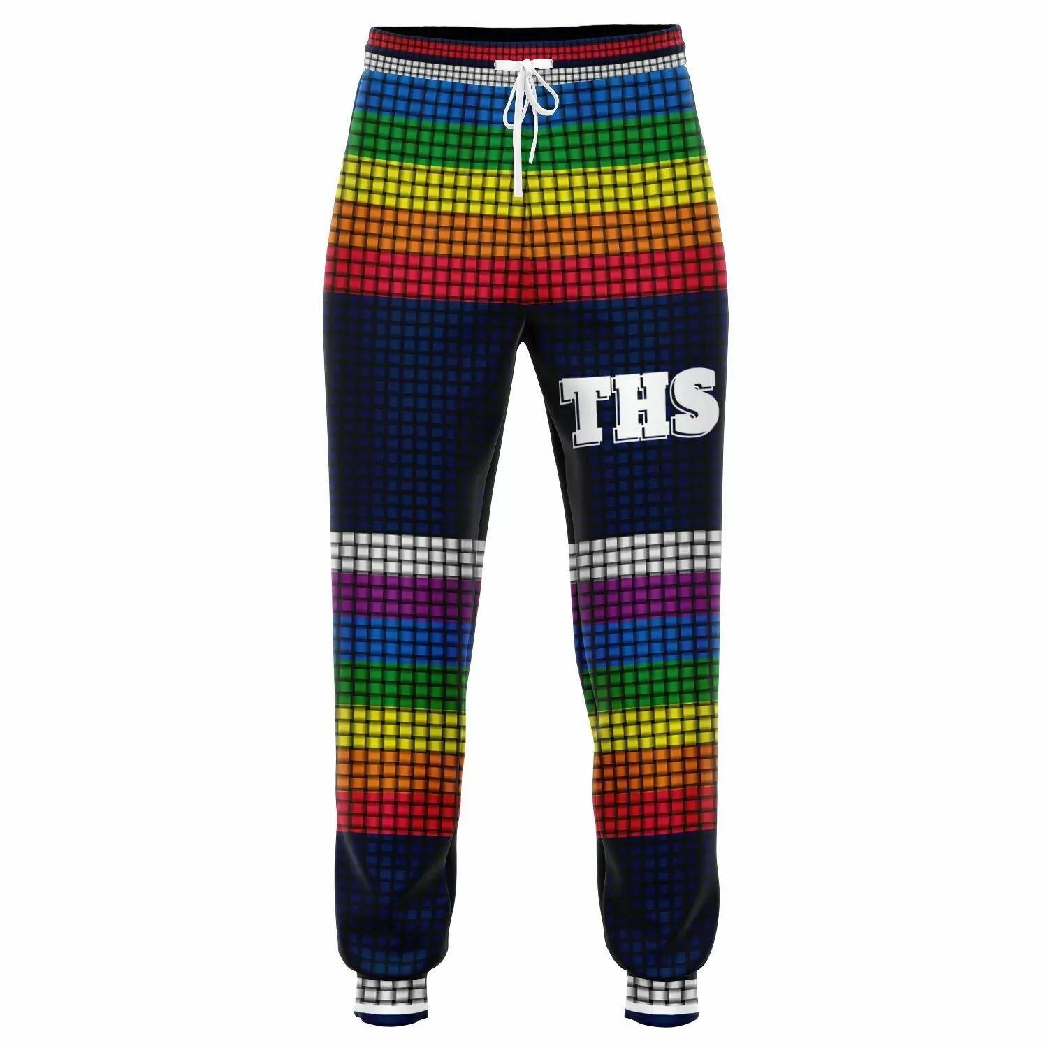 Royal Navy Rainbow Stripe Fleece Joggers