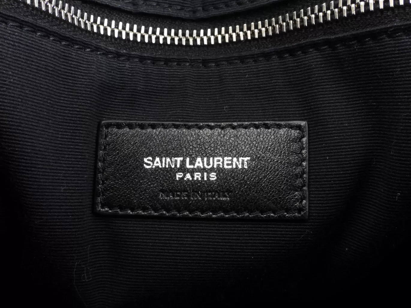 Saint Laurent Black Quilted Y Leather Large LouLou Chain Flap Shoulder Bag