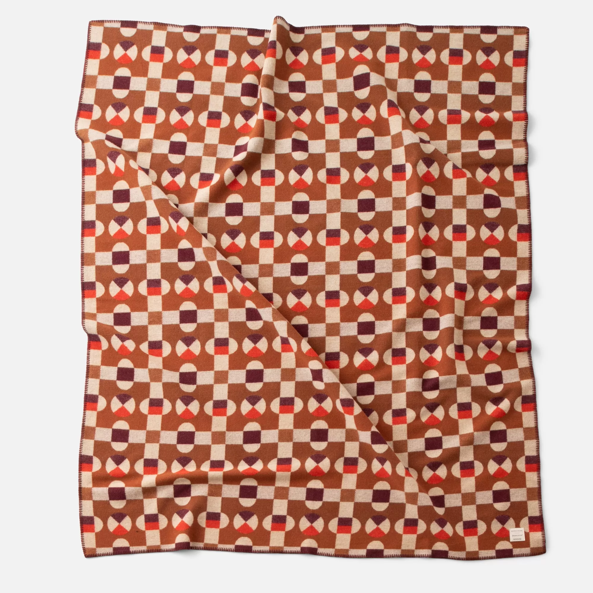 Schoolhouse x Pendleton &#174; Hopscotch Wool Blanket