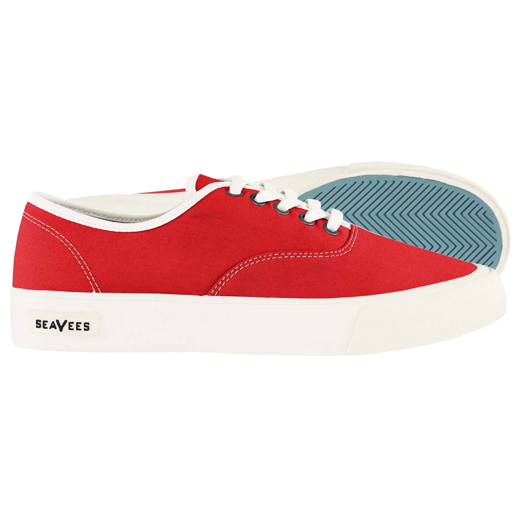 SeaVees Legend Red Womens Plimsolls