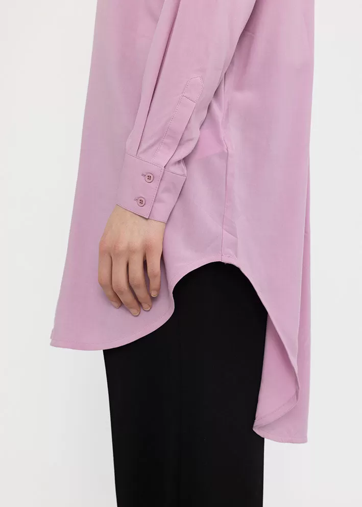 Soft Rebels Freedom Long Shirt SR420-758 Skjorte - Mauve Mist