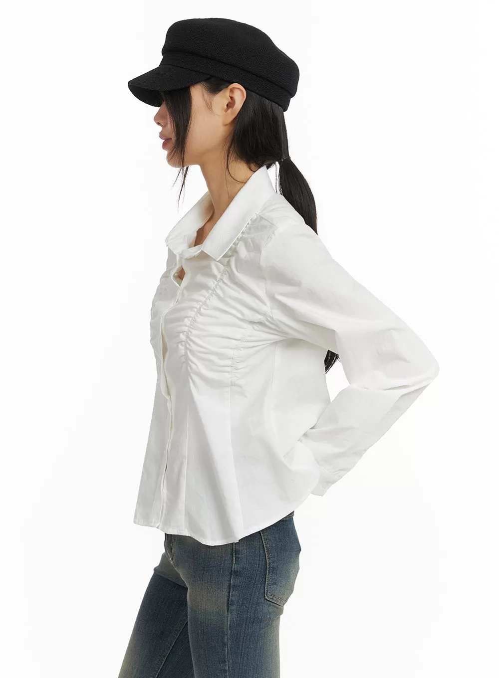 Solid Chic Wide Hat CM413