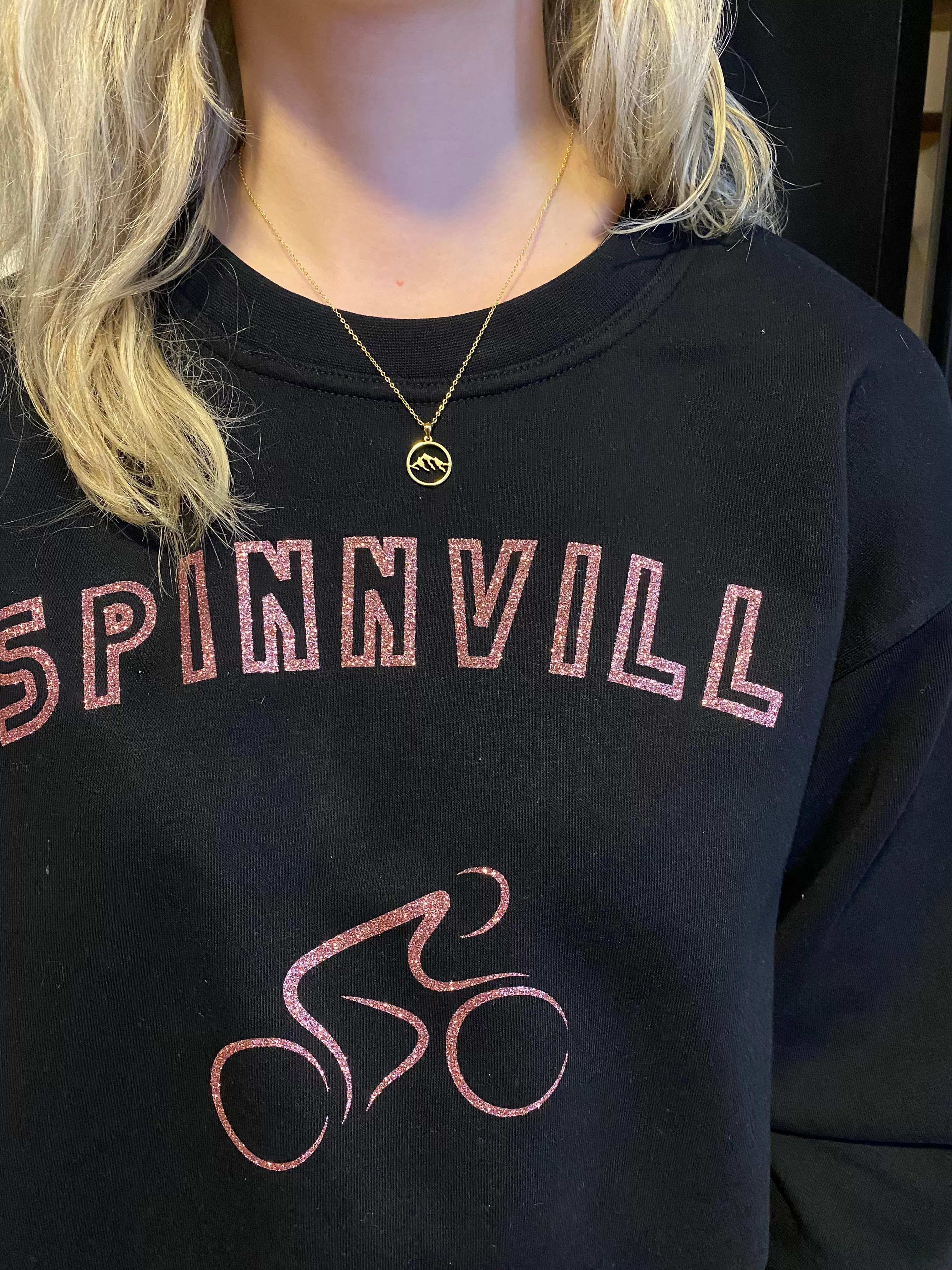 SPINNVILL - Genser - Sweater med sykkel motiv