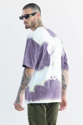 Stone Arts Tie Dye Oversized T-Shirt