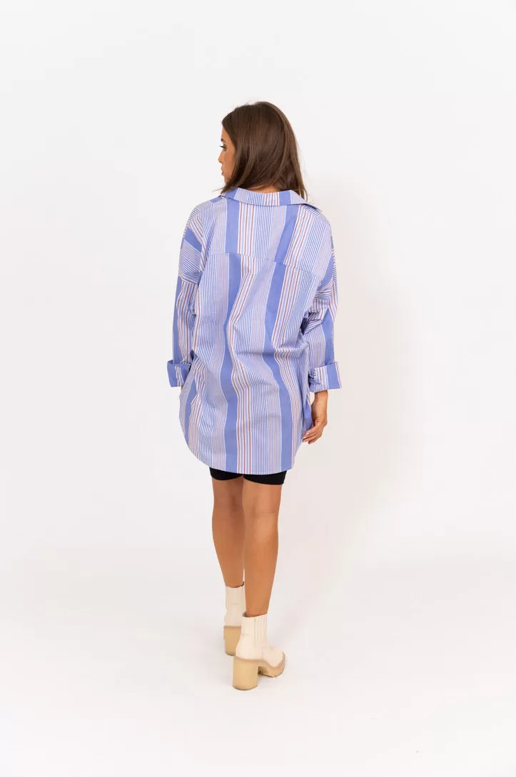 Stripe Oversized Tunic