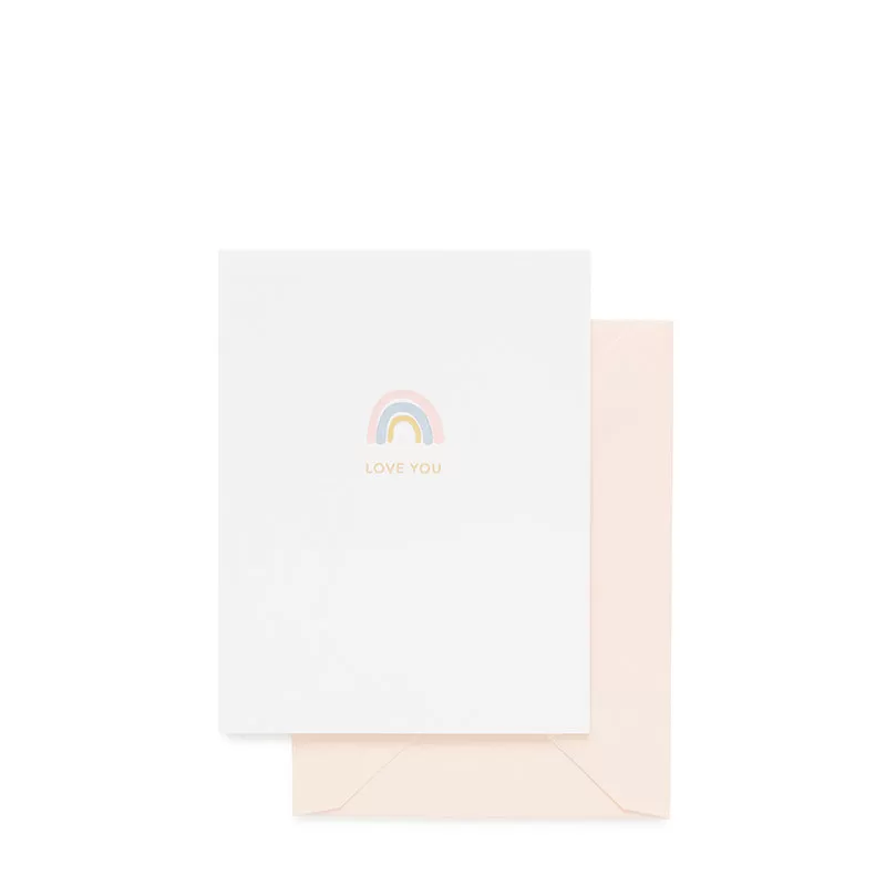 SUGAR PAPER | Rainbow, Love You Card