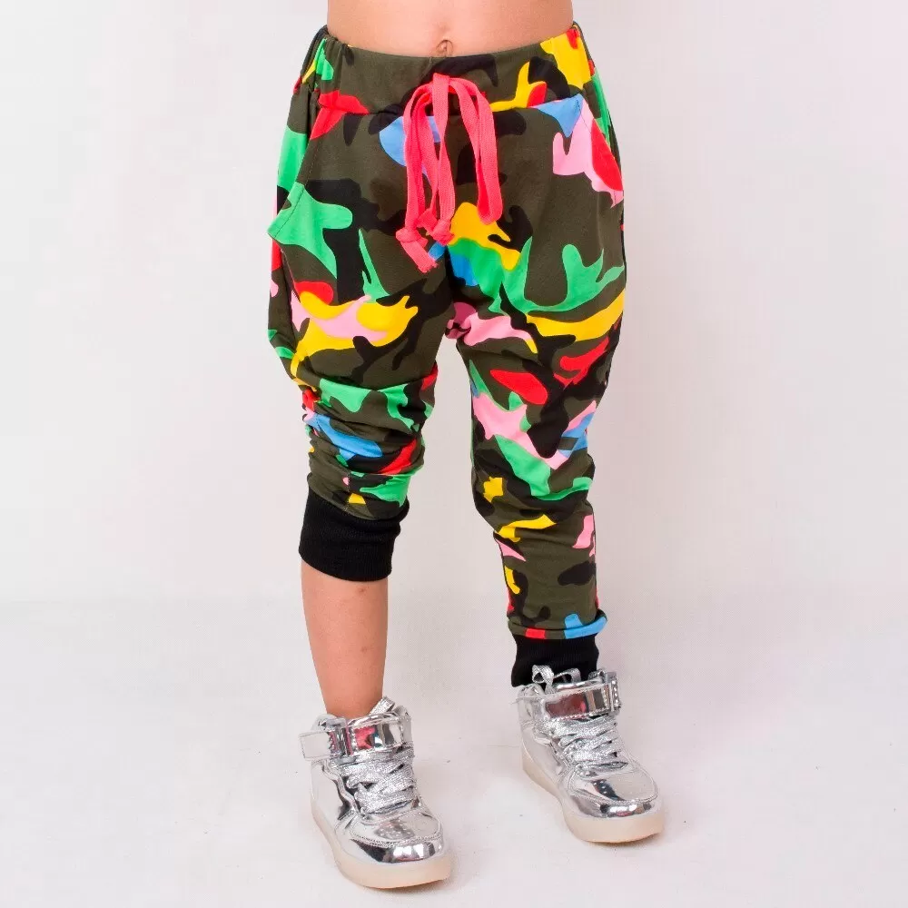 Summer Harem Camouflage Skinny Pants