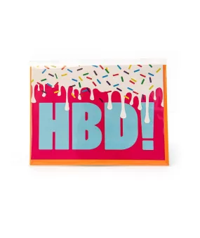 Sunny Marshmallow Happy Birthday Sprinkles Card