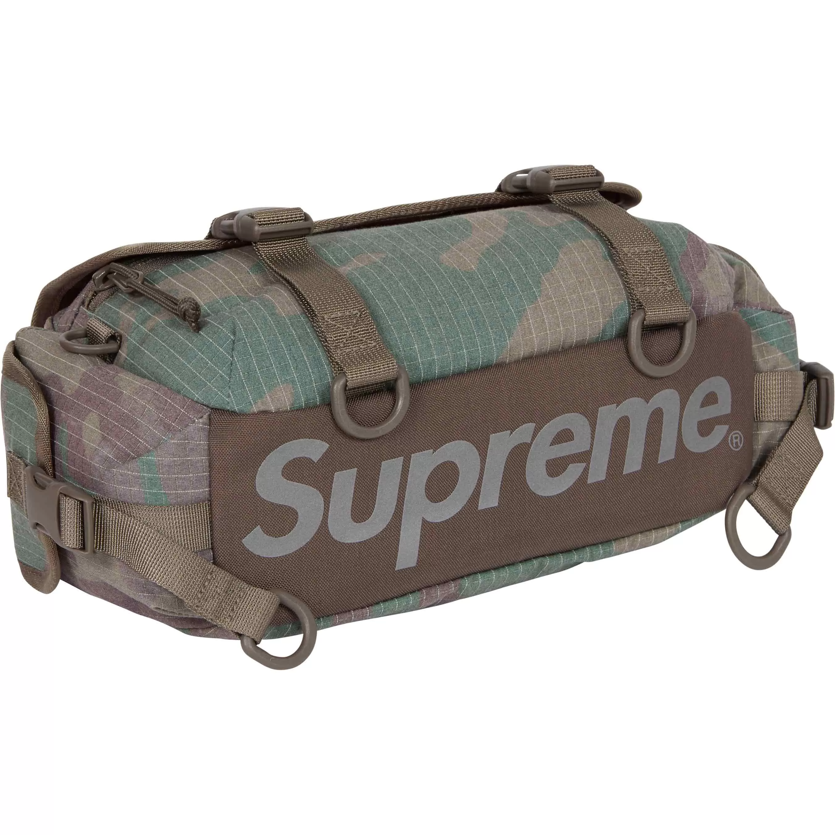 Supreme Reflective Mini Duffle Bag Camo