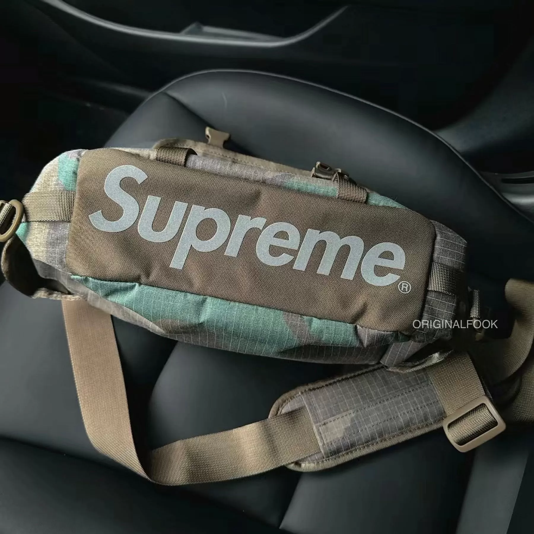 Supreme Reflective Mini Duffle Bag Camo