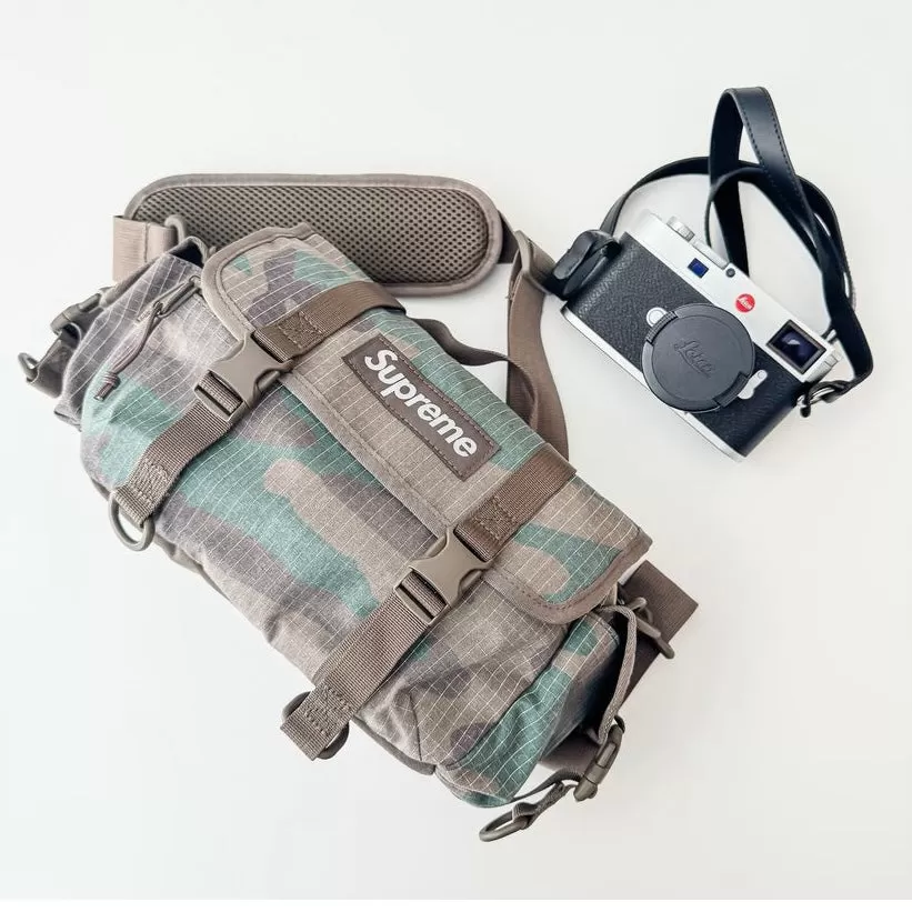 Supreme Reflective Mini Duffle Bag Camo