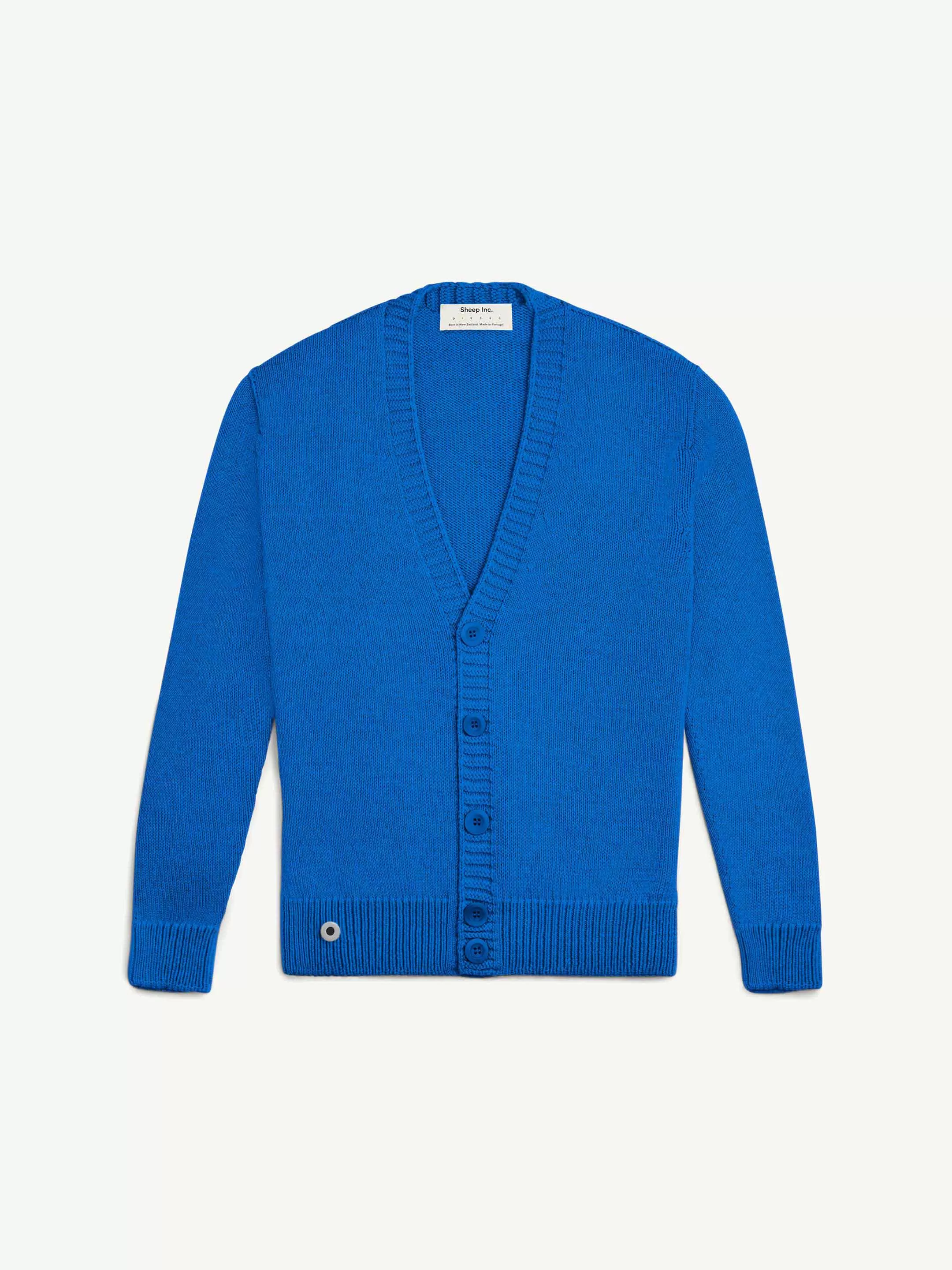 The Cardigan - Cobalt Blue