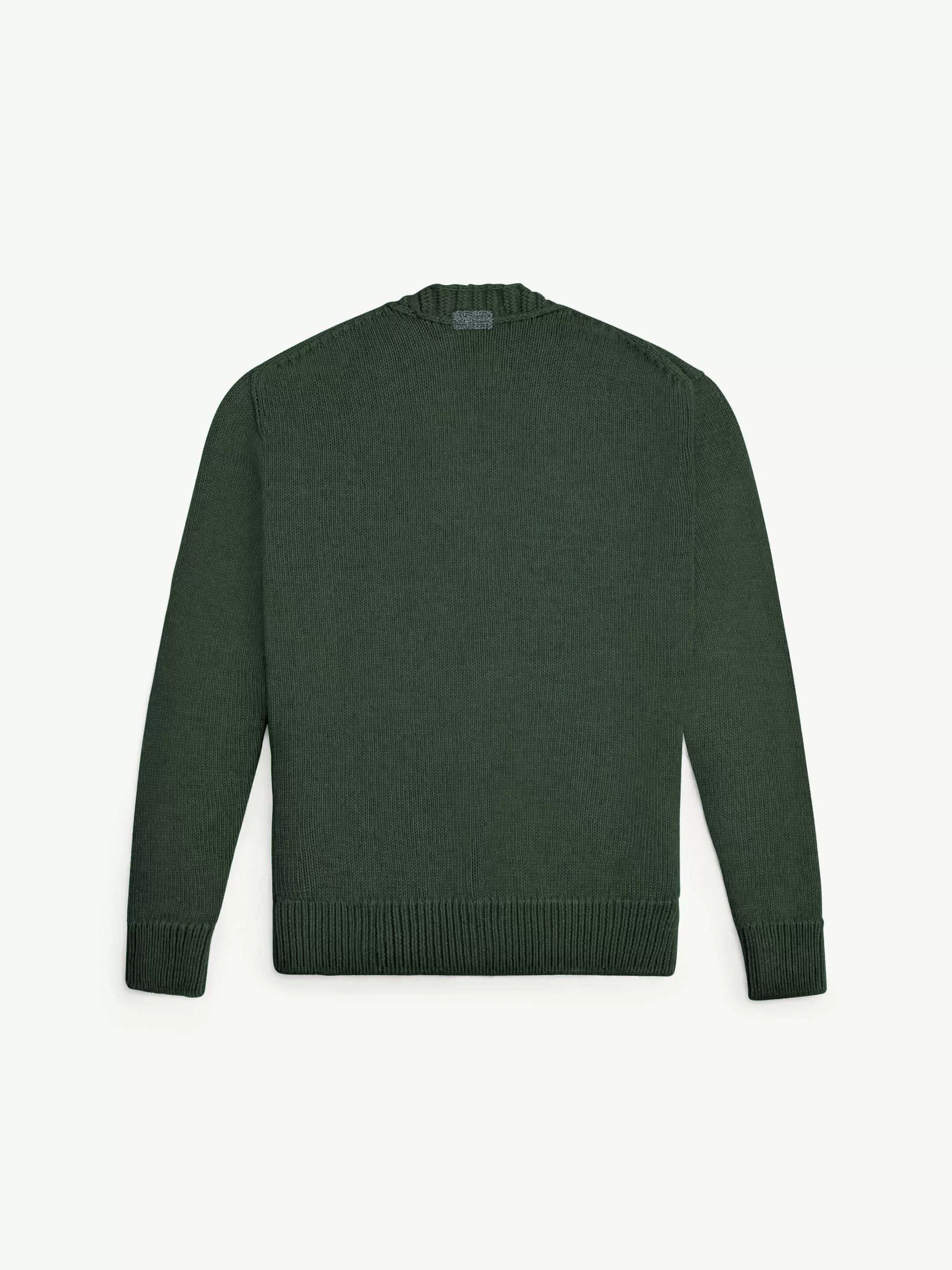 The Cardigan - Moss Green