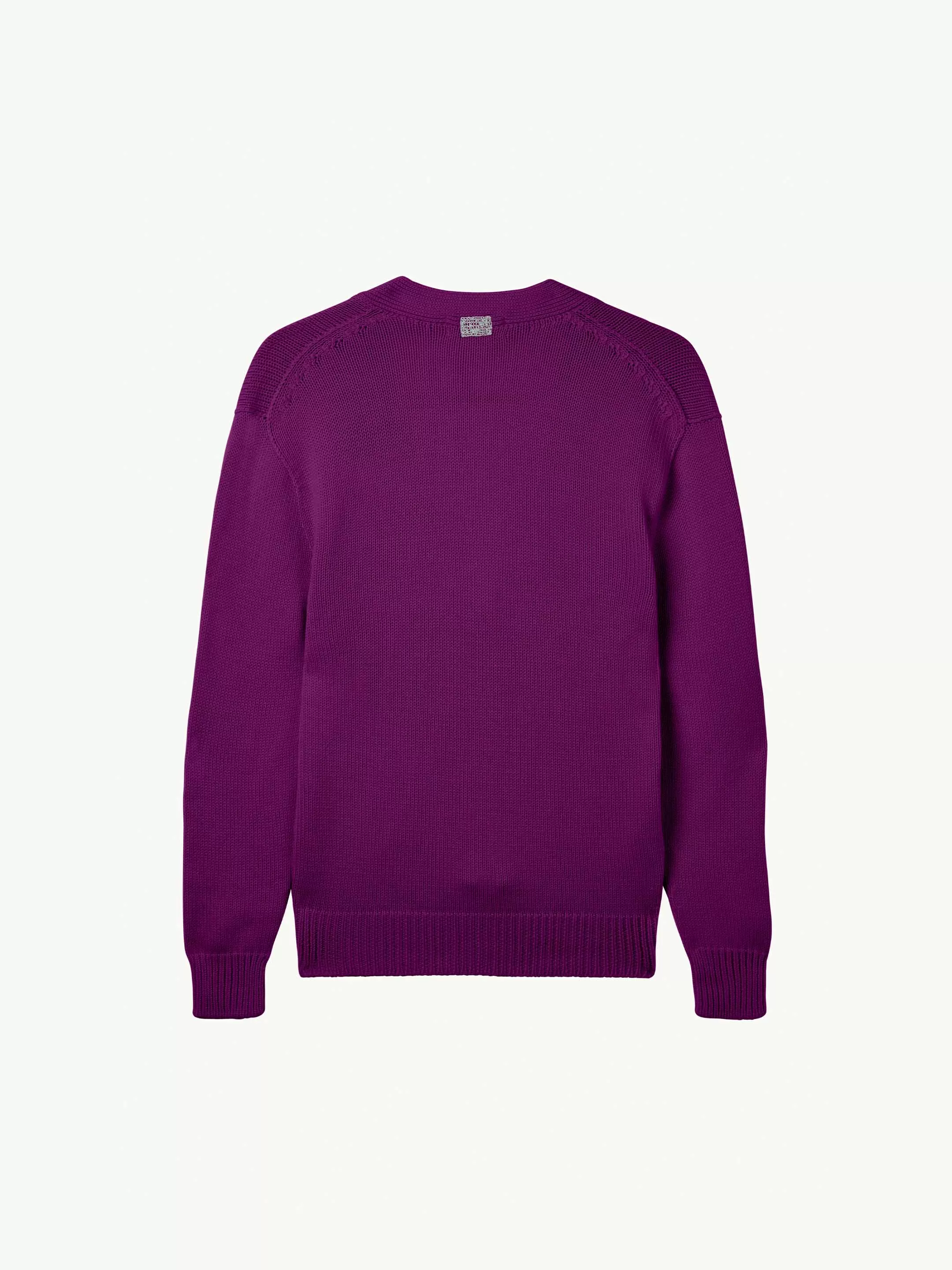 The Cardigan - Royal Purple