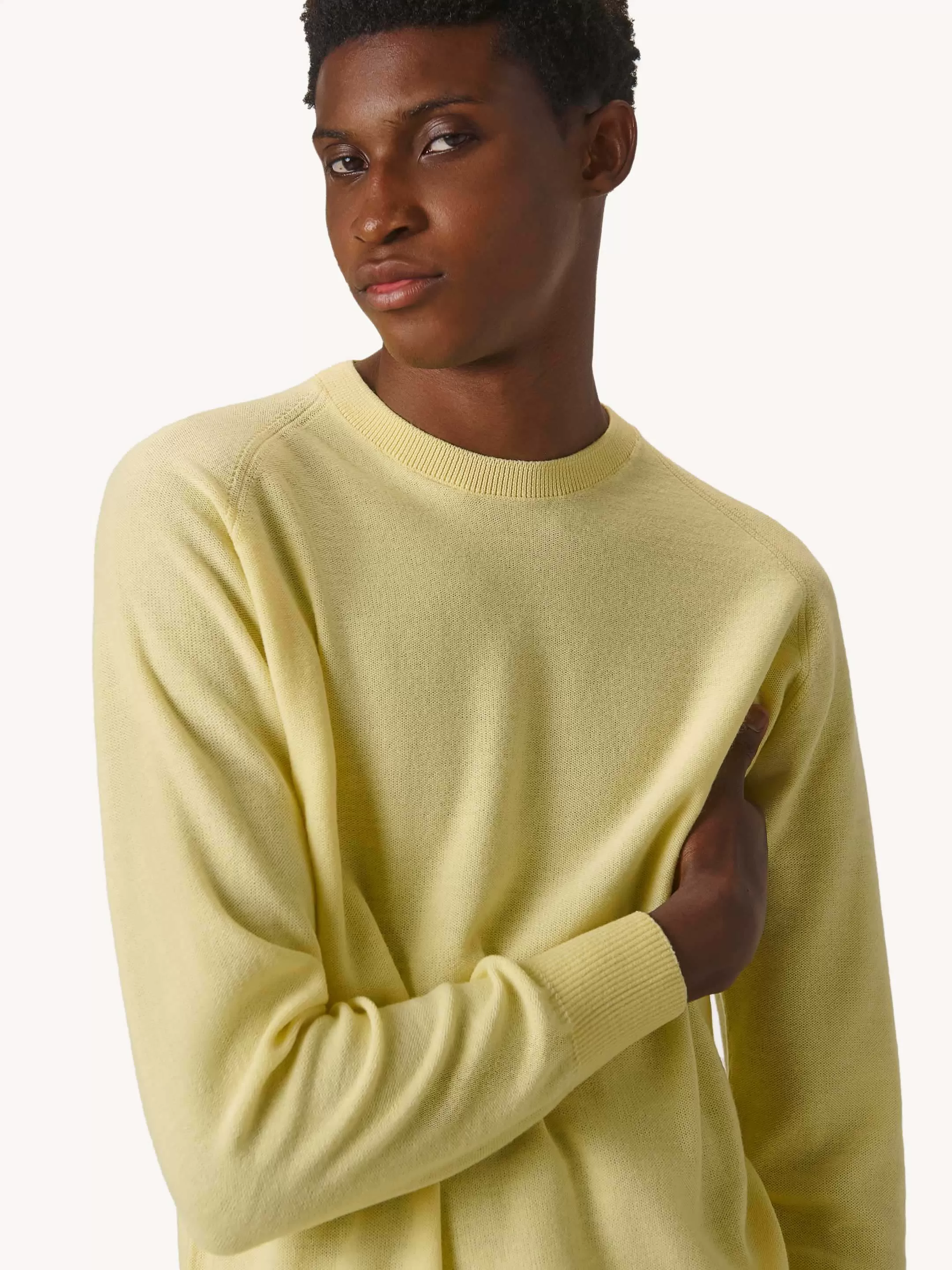 The Crewneck Light - Lemon Yellow