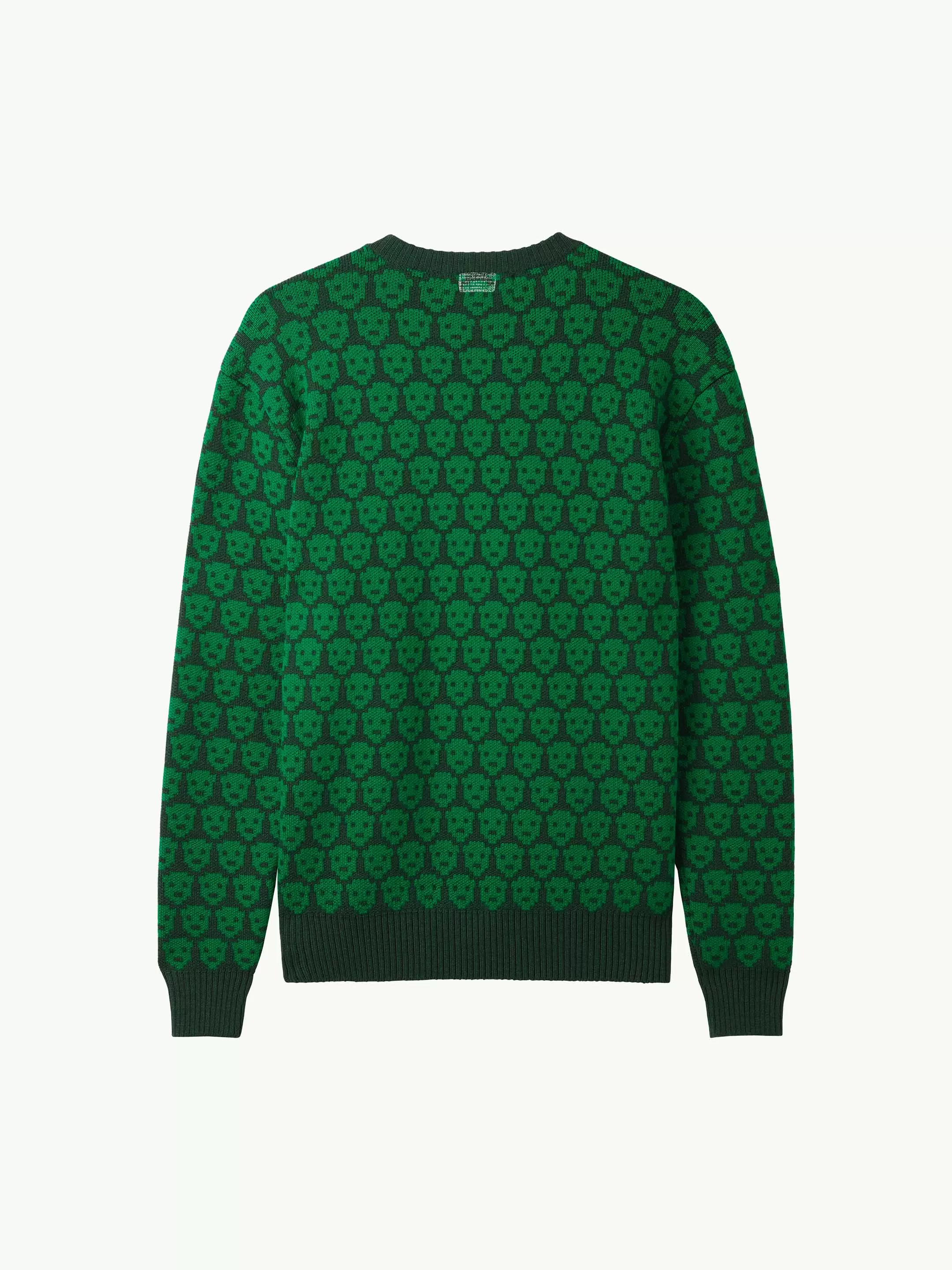 The Flock Crewneck - Emerald Green