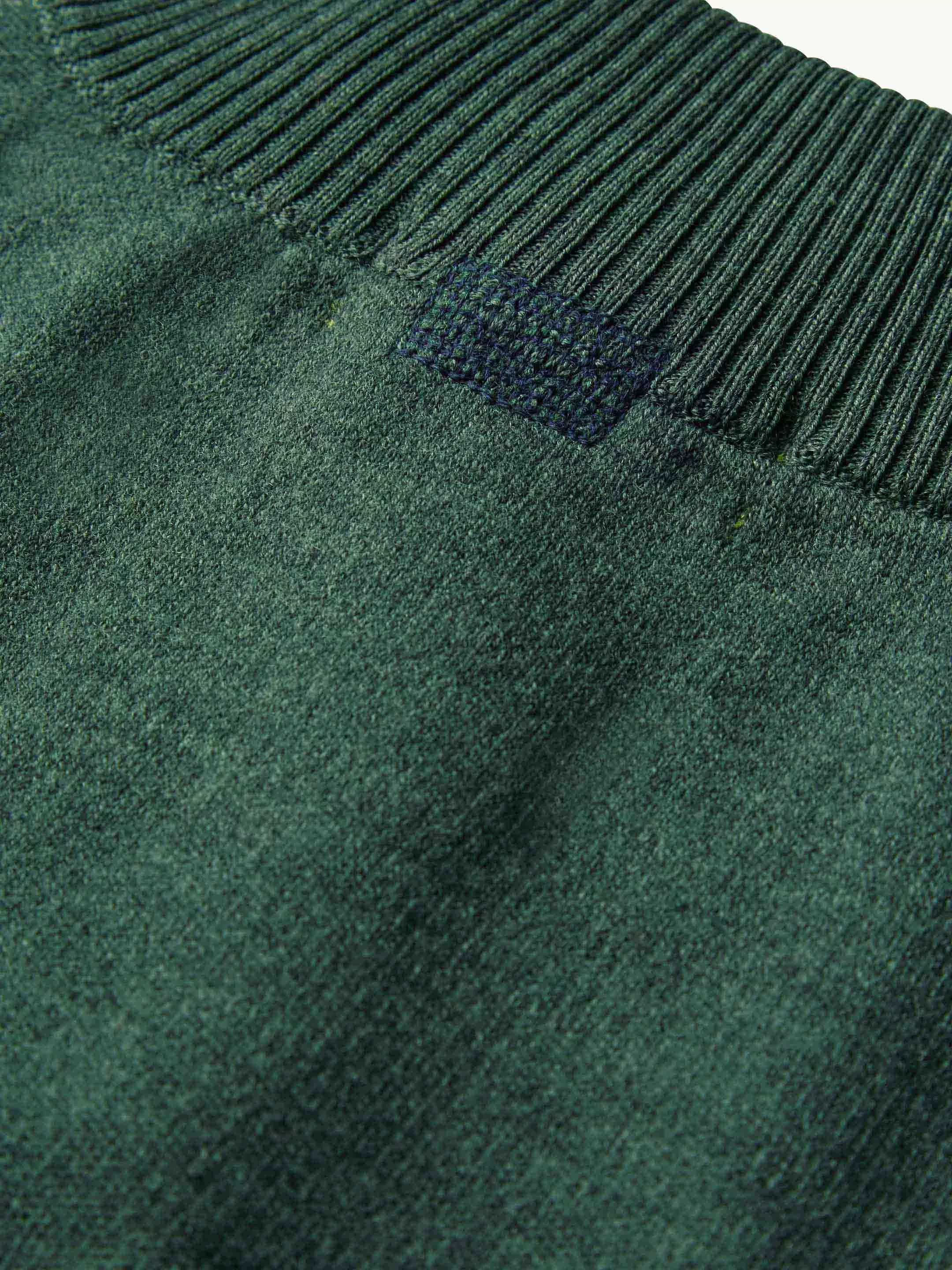 The Half Zip - Emerald Green