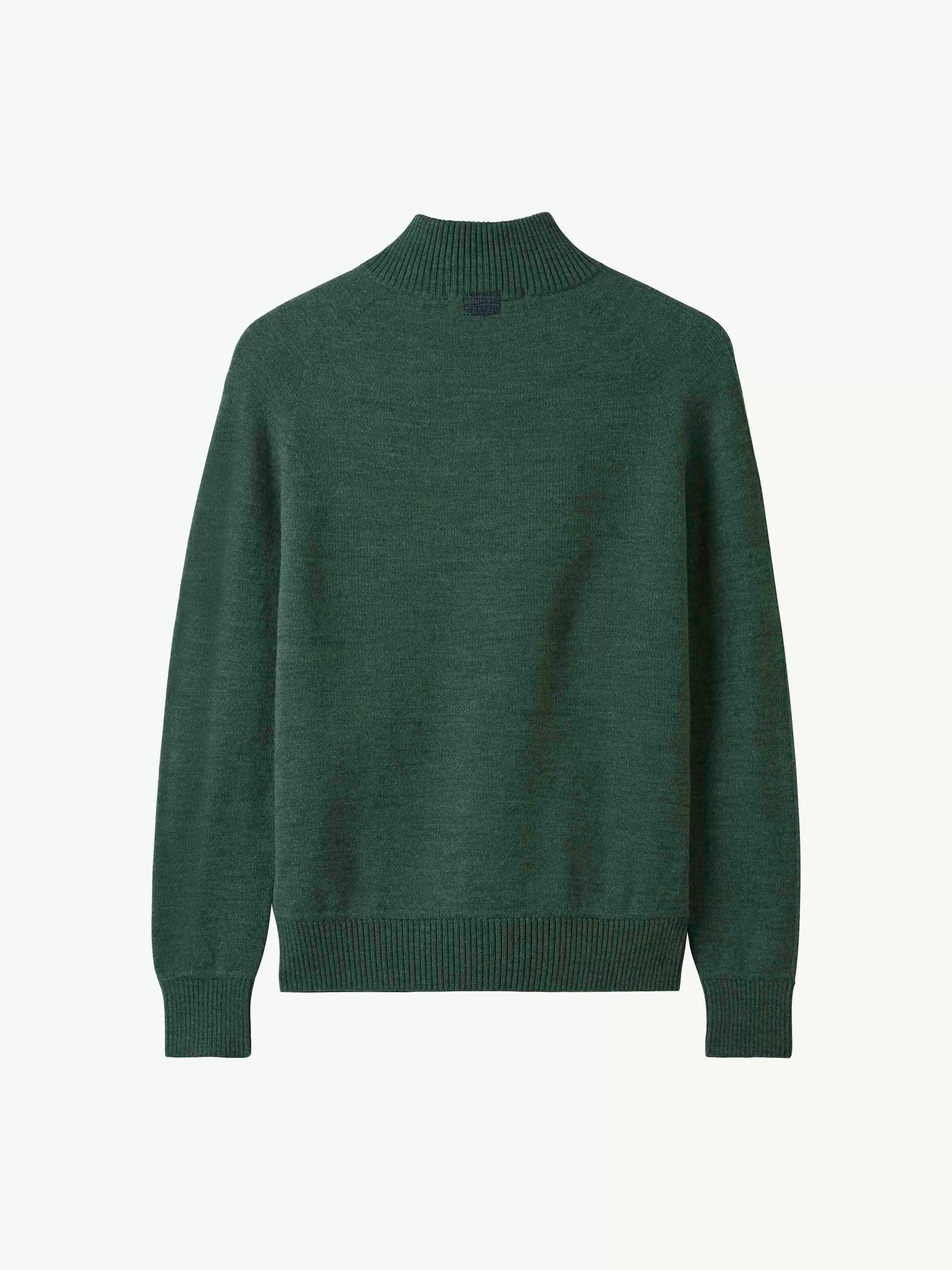 The Half Zip - Emerald Green