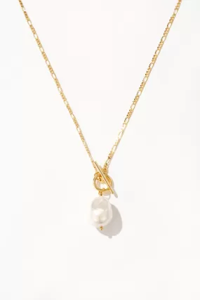 Timeless Pearl 14K Gold Necklace