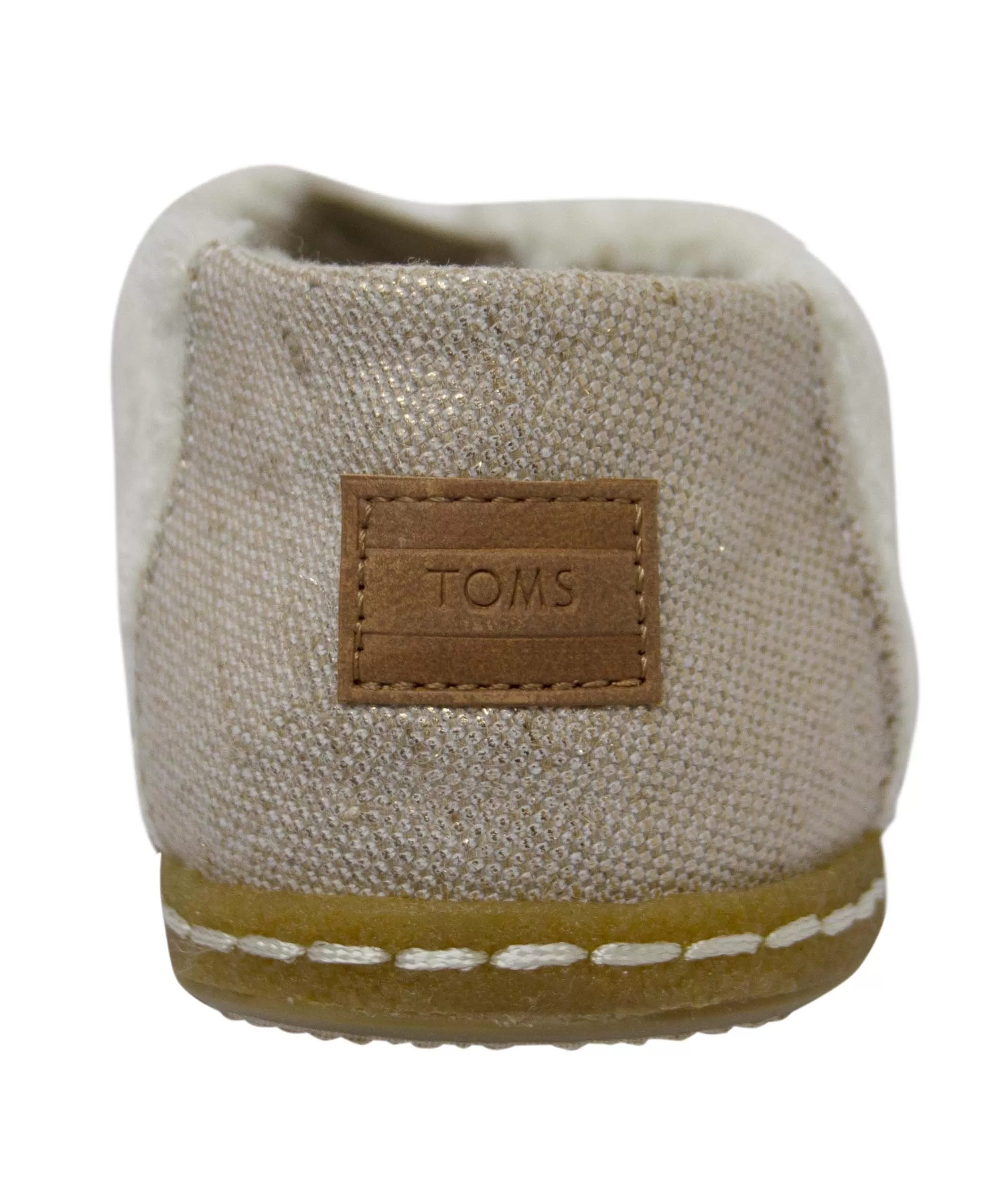 Toms Classic Faux Shearling Low Slip On Womens Espadrilles Shoes 10012647