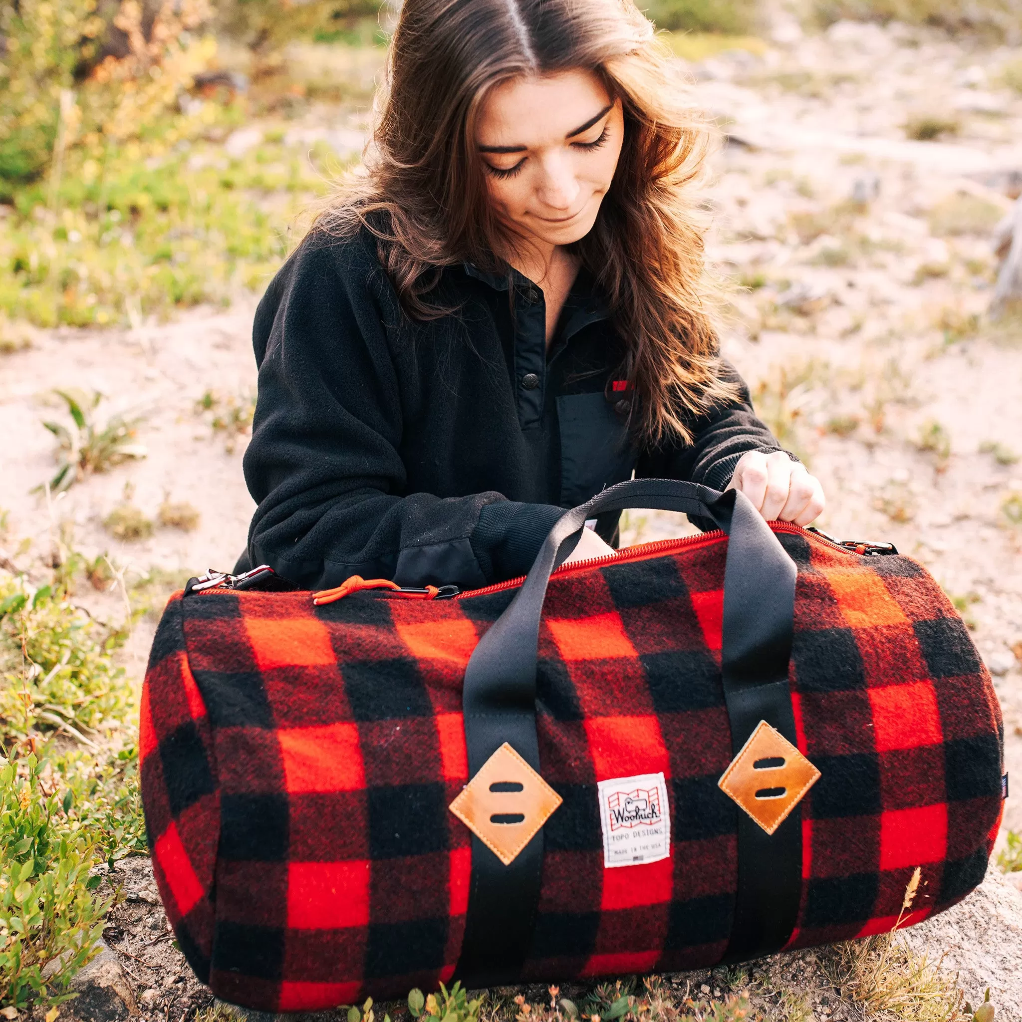 Topo Designs x Woolrich Duffel