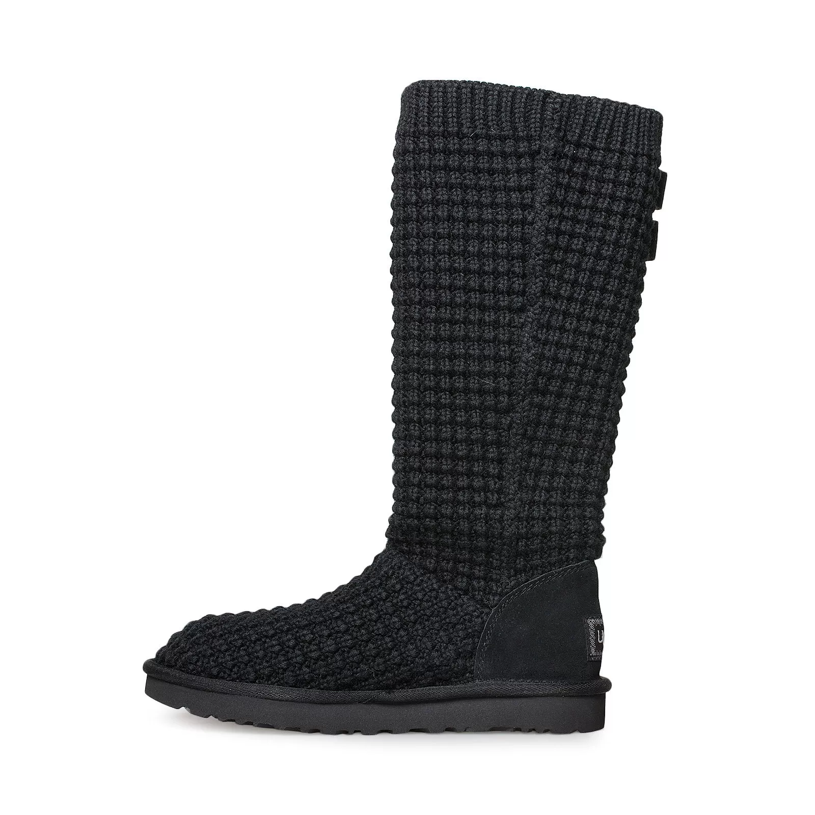 UGG Classic Solene Tall Black Boots  - Women's