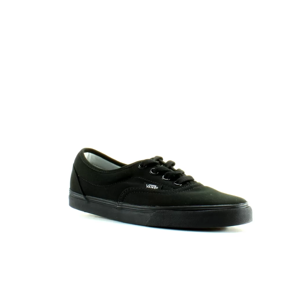 Vans Off The Wall Era LPE Black Canvas Unisex Lace Up Trainers JK6BKA