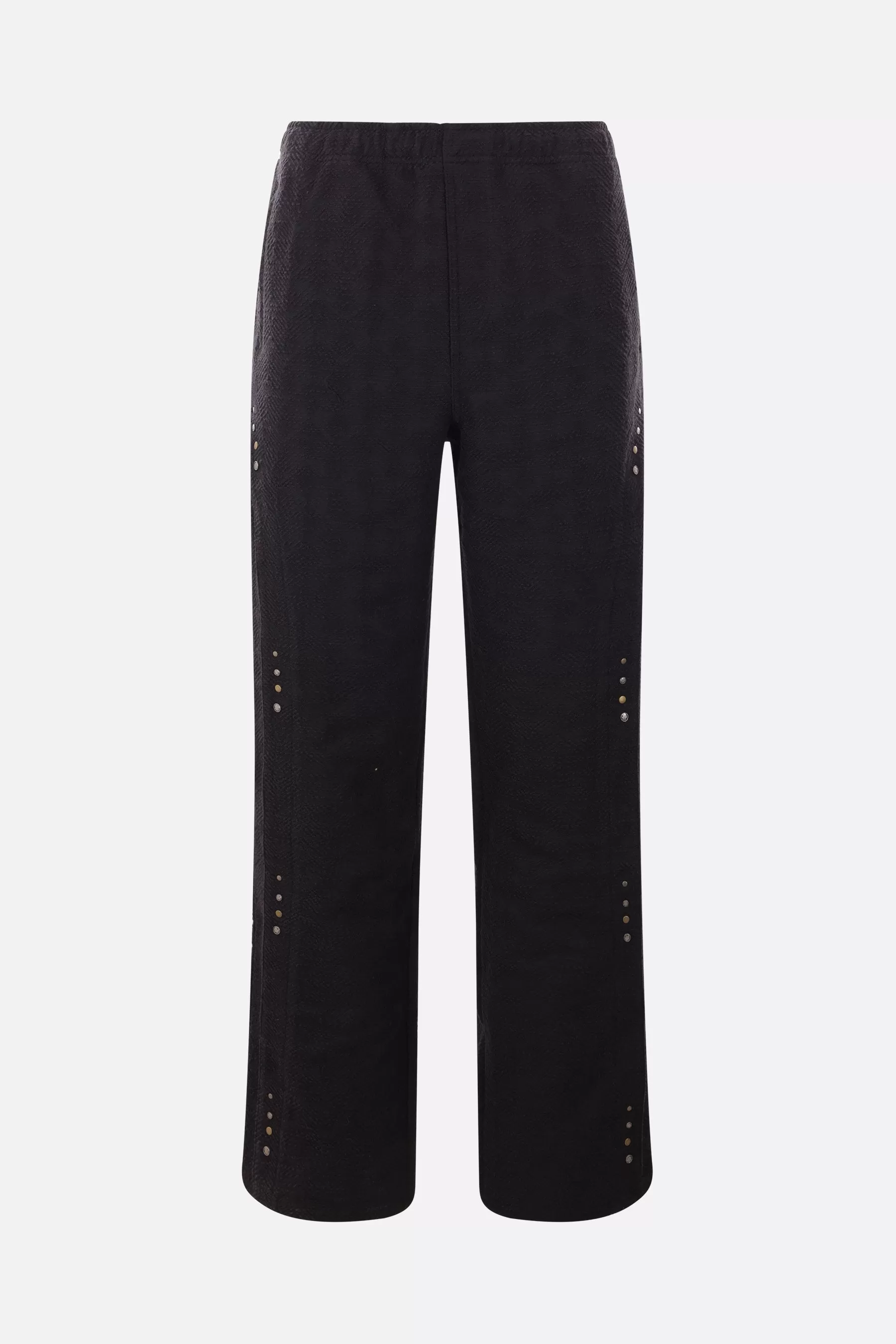 Wave jacquard pants