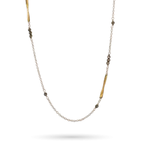 Waxing Poetic ~ Lume Chain ~ Pyrite