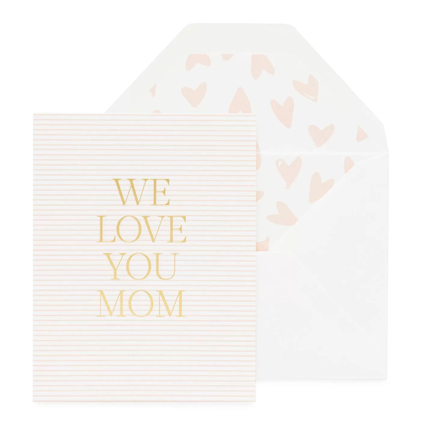 We Love You Mom Mother's Day Greeting Card