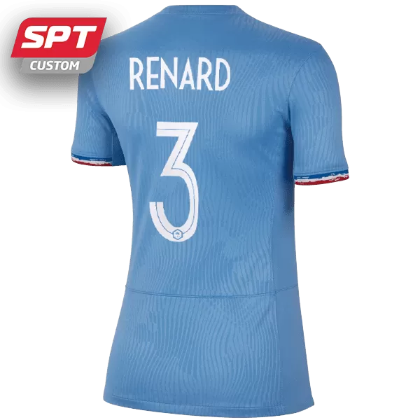 Wendie Renard #3 France National Womens Home Jersey - 2023