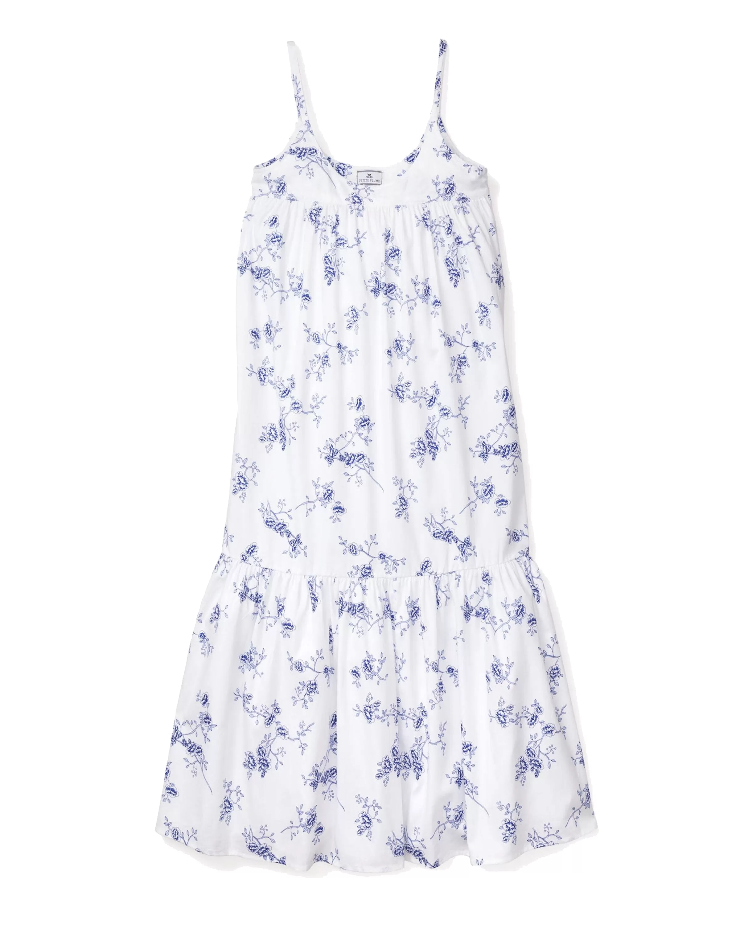 Women's Twill Chloé Nightgown | Indigo Floral