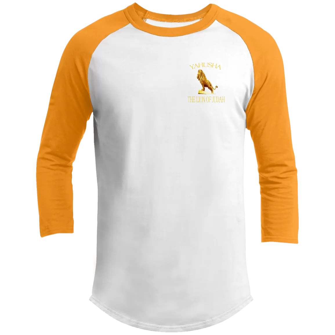 Yahusha-The Lion of Judah 01 Men's Designer 3/4 Raglan Sleeve T-shirt (5 Colors)