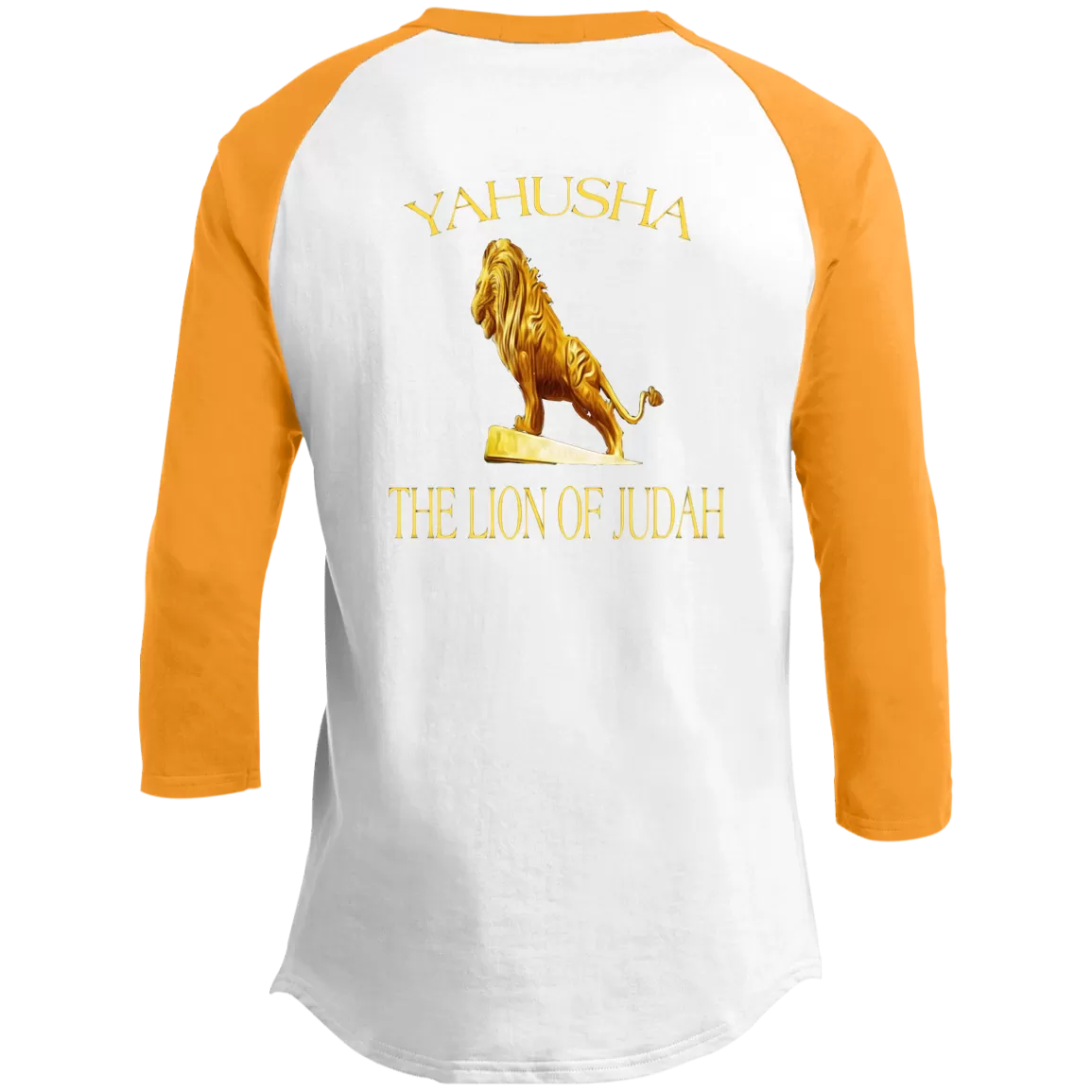 Yahusha-The Lion of Judah 01 Men's Designer 3/4 Raglan Sleeve T-shirt (5 Colors)